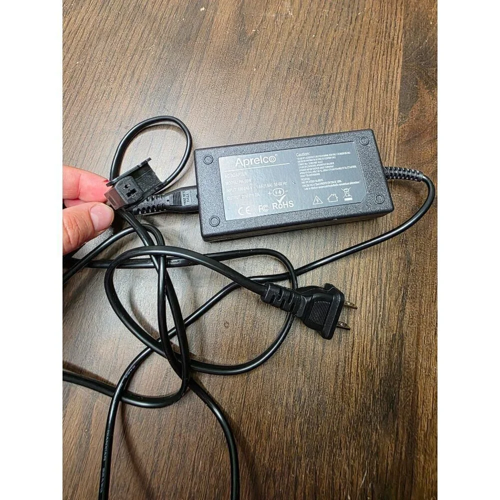2-Prong 29V AC Adapter Compatible with Inline Power Supplies ASW0381-24015002B 9